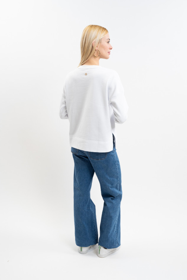 Sudadera Santana para mujer - Blanca (Blanca) Sudadera Santana para mujer - Blanca (Blanca)