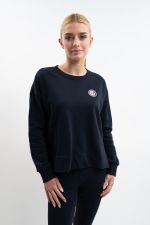 Santana Damestop Sweat - Navy Santana Damestop Sweat - Navy