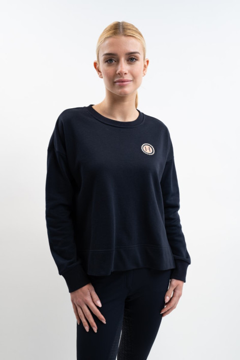 Santana Damestop Sweat - Navy