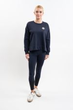Santana Damestop Sweat - Navy Santana Damestop Sweat - Navy