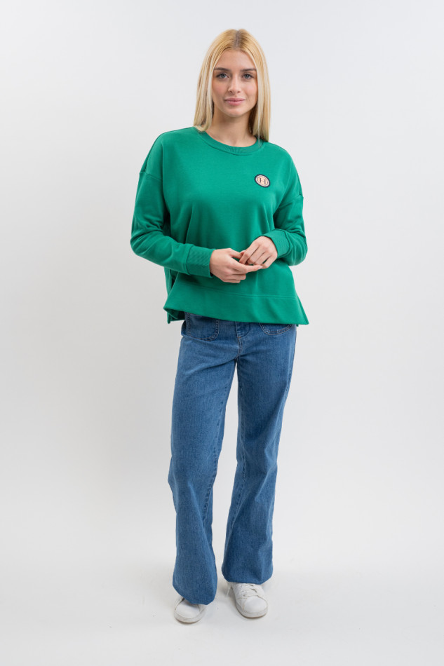 Santana Sweat Femme - Emerald Green Santana Sweat Femme - Emerald Green