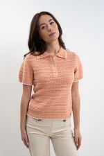 Pullover Pony voor dames - Abrikoos Pullover Pony voor dames - Abrikoos