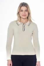 Popi Polo ML Frau - Elfenbein (Ivory) Popi Polo ML Frau - Elfenbein (Ivory)