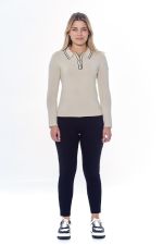 Popi Polo ML Dames - Ivoor Popi Polo ML Dames - Ivoor