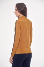 Pistach Women's Warm Polo - Golden Yellow Pistach Women's Warm Polo - Golden Yellow