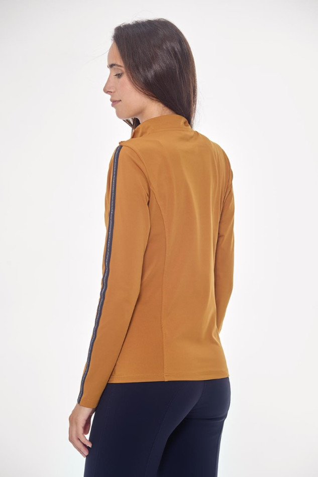 Damespolo Pistach Warm - Goudgeel Damespolo Pistach Warm - Goudgeel