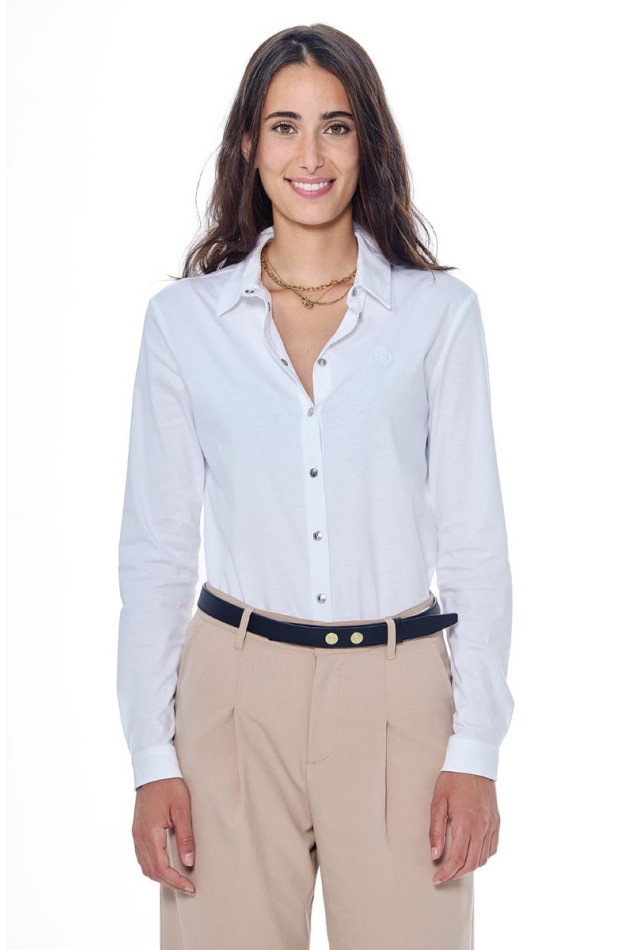 Camisa Sharmy ML para mujer - Blanca (Blanca) Camisa Sharmy ML para mujer - Blanca (Blanca)