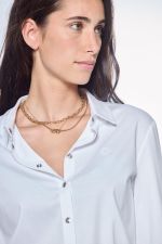 Sharmy Chemise ML Femme - Blanc (White) Sharmy Chemise ML Femme - Blanc (White)