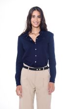 Camicia ML Sharmy Donna - Navy Camicia ML Sharmy Donna - Navy