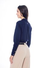 Camicia ML Sharmy Donna - Navy Camicia ML Sharmy Donna - Navy