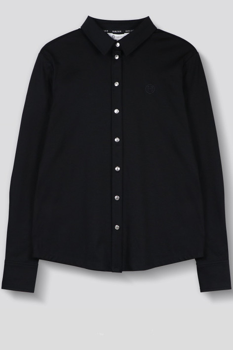 Camicia ML Sharmy Donna - NeroArgento (Nero)