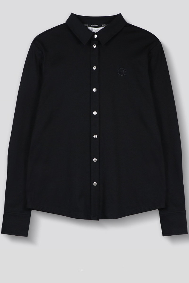 Camicia ML Sharmy Donna - NeroArgento (Nero)
