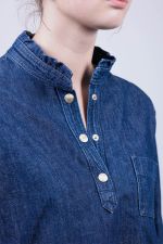 Blissy Damenbluse - Jeans (Denim) Blissy Damenbluse - Jeans (Denim)