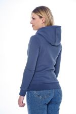Sworm Dames Sweat met Ritssluiting - Staalblauw Sworm Dames Sweat met Ritssluiting - Staalblauw