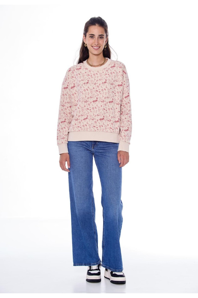 Sudadera para mujer Sirius - Jouy (JouyPink) Sudadera para mujer Sirius - Jouy (JouyPink)