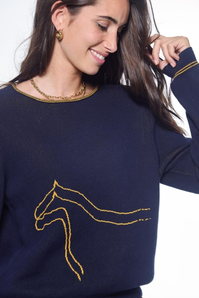 Swift Jersey de mujer - Azul marino
