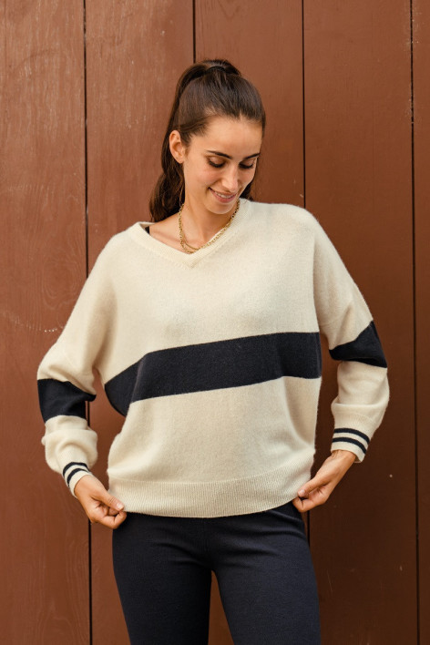 Polisa Women's Sweater - Ivory (Ivory)