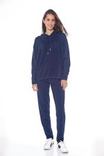 Top Swambo da donna - Navy Shiny Top Swambo da donna - Navy Shiny
