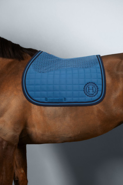 Sara Saddle Pad - Steel Blue