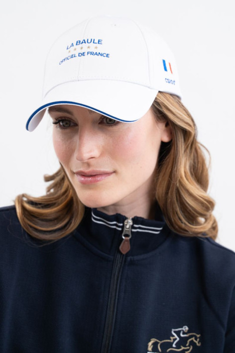 Gorra de béisbol POCAPH SERIE CSIO LA BAULE ROLEX - Blanco (Blanco)