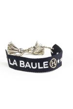 POBRA Pulsera BO LA BAULE - Azul marino POBRA Pulsera BO LA BAULE - Azul marino