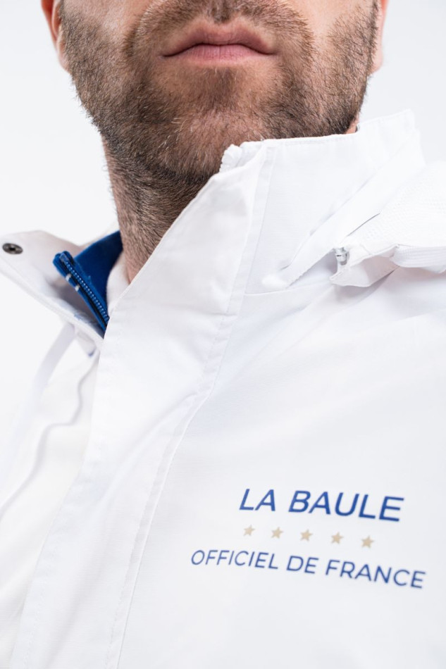 Chubasquero PLUMATE SERIE CSIO LA BAULE ROLEX - Blanco