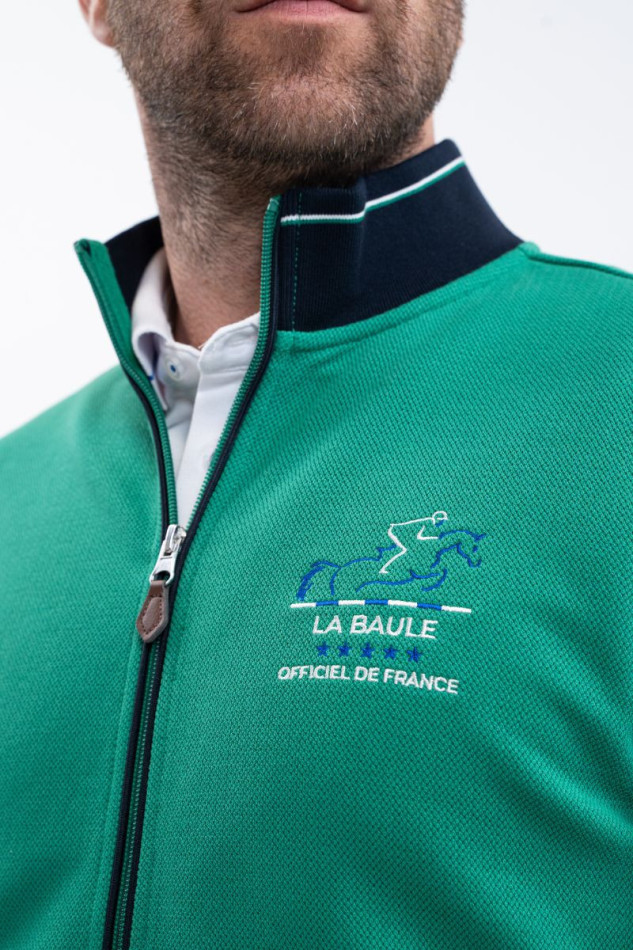 PAINDEP Officieel uniseks CSIO LA BAULE ROLEX SERIES Sweatshirt - Groen PAINDEP Officieel uniseks CSIO LA BAULE ROLEX SERIES Sweatshirt - Groen