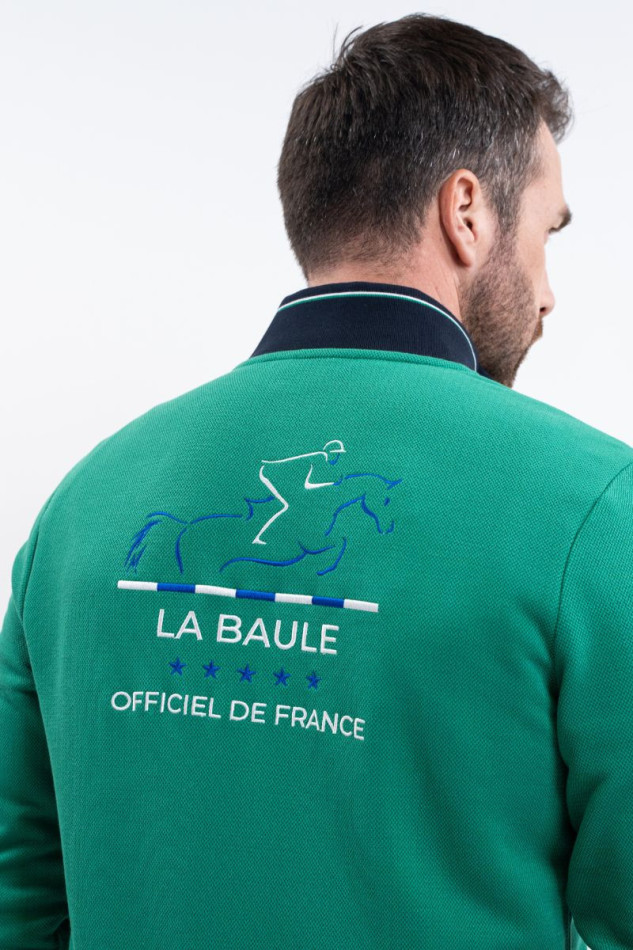 PAINDEP Officieel uniseks CSIO LA BAULE ROLEX SERIES Sweatshirt - Groen PAINDEP Officieel uniseks CSIO LA BAULE ROLEX SERIES Sweatshirt - Groen
