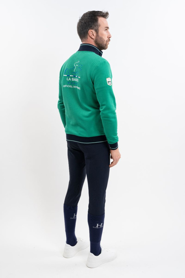 PAINDEP Felpa Ufficiale Unisex CSIO LA BAULE ROLEX SERIES - Verde PAINDEP Felpa Ufficiale Unisex CSIO LA BAULE ROLEX SERIES - Verde