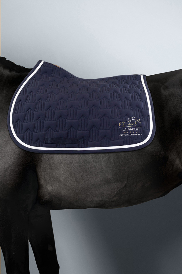 POSALINE Saddle Pad CSIO LA BAULE - Navy