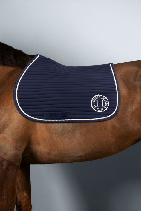 Manchery Zadeldek - Navy/Linnen