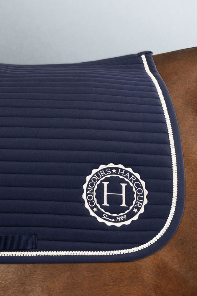 Manchery Zadeldek - Navy/Linnen