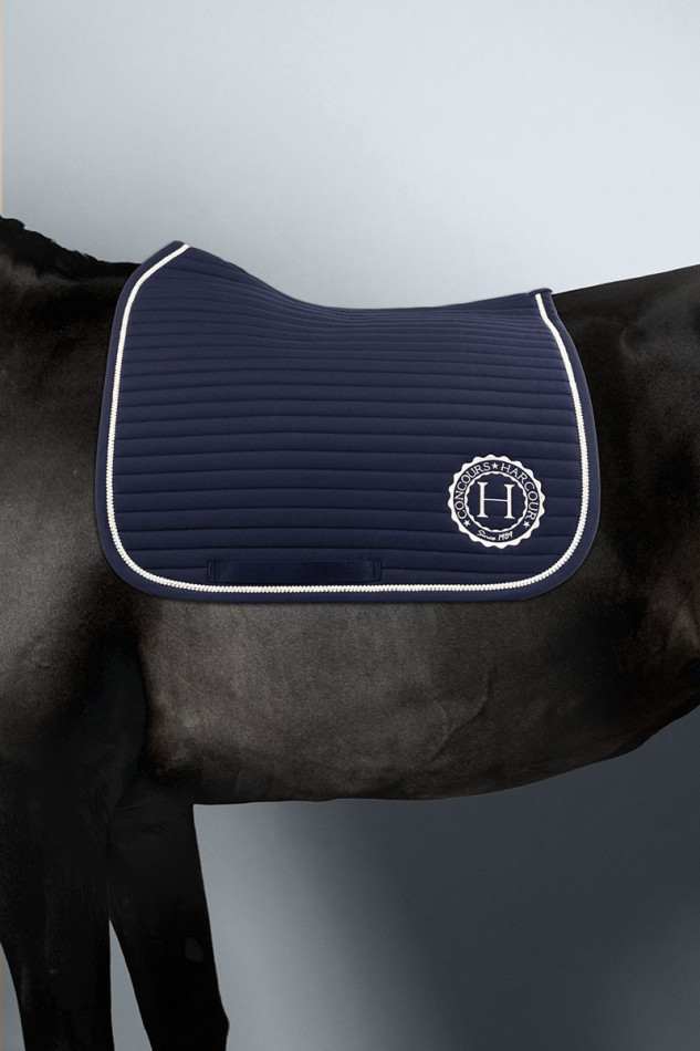 Manchery Zadeldek - Navy/Linnen