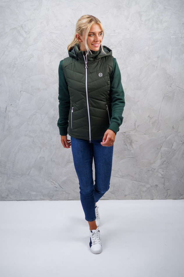 Best Of Ärmellose Weste Frau Winter 23 - Khaki (Khaki) Best Of Ärmellose Weste Frau Winter 23 - Khaki (Khaki)