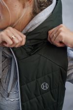 Best Of Chaleco sin mangas de invierno 23 para mujer - Caqui Best Of Chaleco sin mangas de invierno 23 para mujer - Caqui