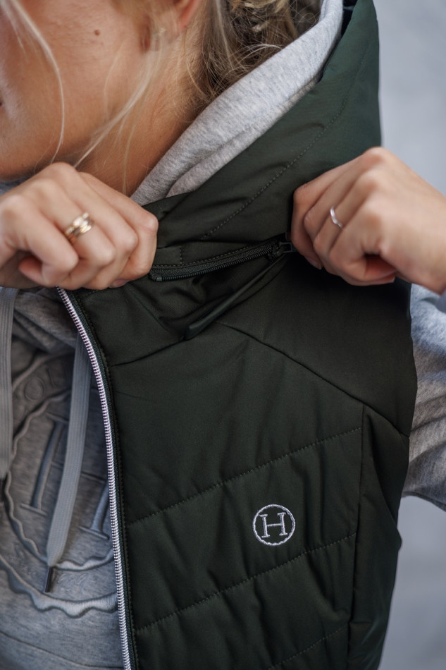 Best Of Women's Winter 23 Mouwloos Vest - Khaki