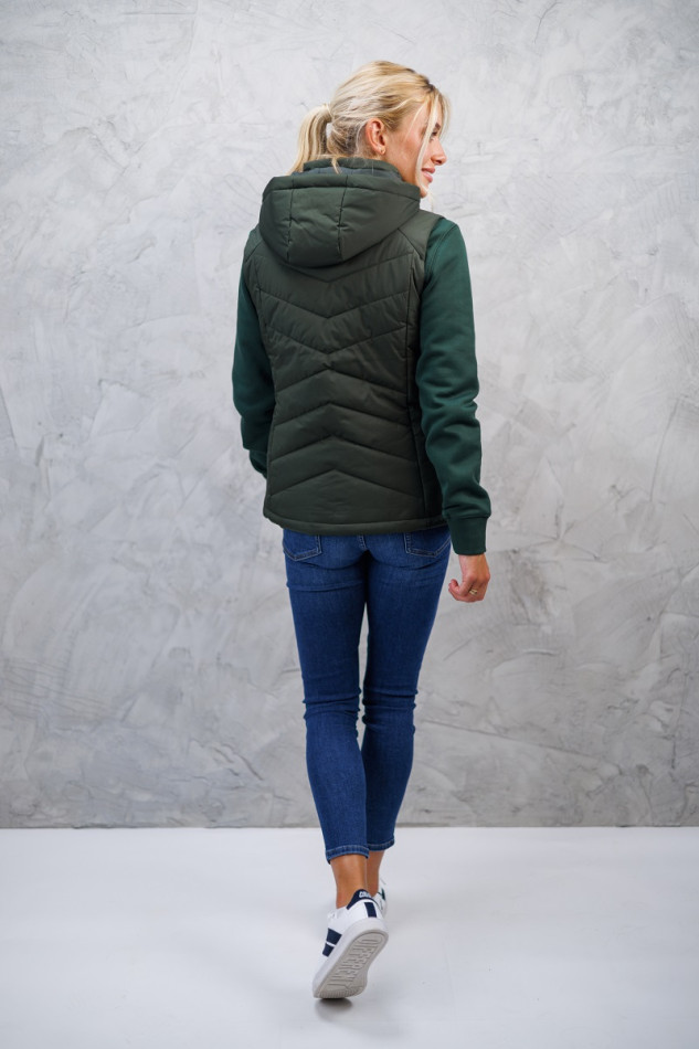 Best Of Ärmellose Weste Frau Winter 23 - Khaki (Khaki) Best Of Ärmellose Weste Frau Winter 23 - Khaki (Khaki)