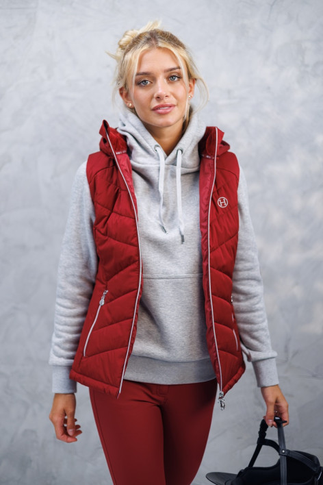 Best Of Women's Winter 23 Mouwloos Vest - RRubis(Robijnrood)