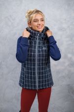 Best Of Gilet senza maniche da donna Winter 23 - Tweed Navy/White Best Of Gilet senza maniche da donna Winter 23 - Tweed Navy/White
