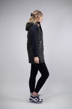 Boliva gilet lungo da donna Inverno 23 senza maniche - Khaki (Khaki) Boliva gilet lungo da donna Inverno 23 senza maniche - Khaki (Khaki)
