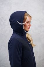 Java Winter 23 Long Parka voor dames - Navy Java Winter 23 Long Parka voor dames - Navy