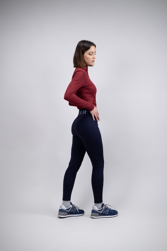 Pakita Legging Full Seat Fleece Women Winter 23 - Marine (Navy) Pakita Legging Full Seat Fleece Women Winter 23 - Marine (Navy)
