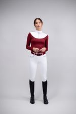 Polo Coquette Mujer ML Invierno 23 - RRubis(Rubyred) Polo Coquette Mujer ML Invierno 23 - RRubis(Rubyred)