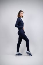 Prelude Dames Winter 23 Warme Polo - Navy Prelude Dames Winter 23 Warme Polo - Navy