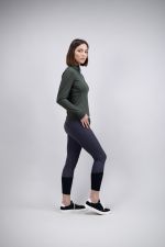 Pacific Winter 23 technische polo voor dames - Khaki Pacific Winter 23 technische polo voor dames - Khaki