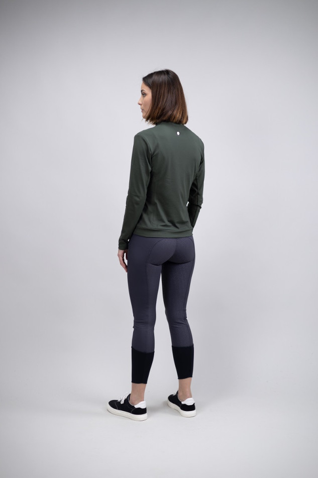 Pacific Polo technique Femme Winter 23 - Kaki (Khaki) Pacific Polo technique Femme Winter 23 - Kaki (Khaki)