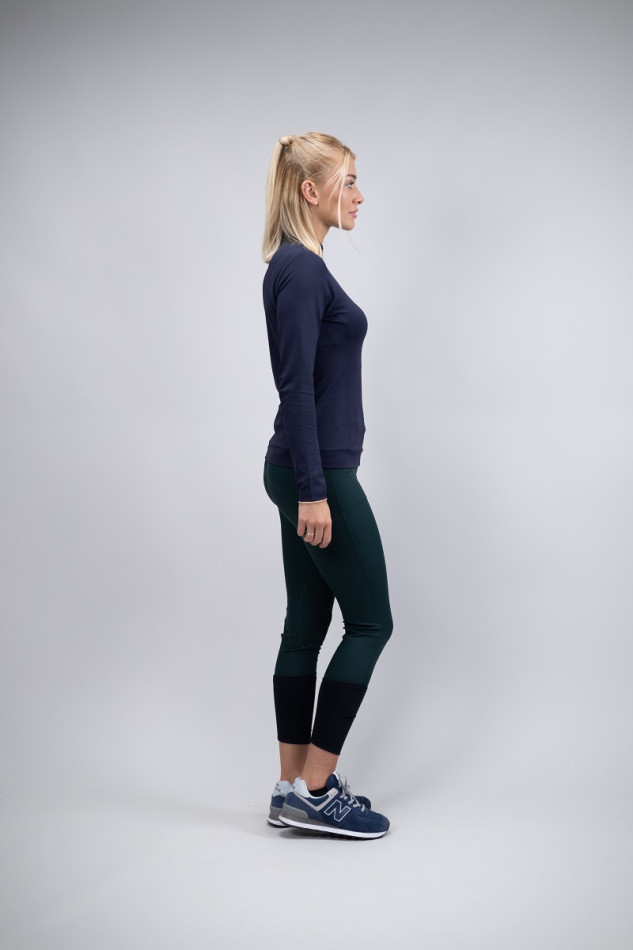 Polo tecnica Pacific Winter 23 Donna - Navy Polo tecnica Pacific Winter 23 Donna - Navy