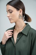 Camisa Sharly ML Mujer - Caqui Camisa Sharly ML Mujer - Caqui
