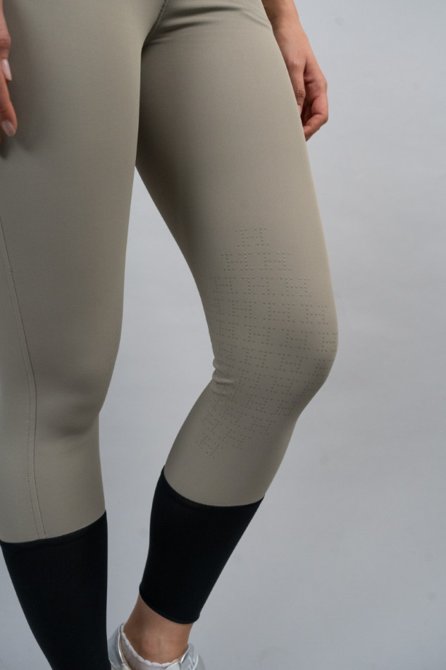 Jaltika Reithose fix system grip - Beige/Light Gold