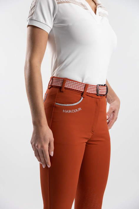 Pantalón de equitación Jaltika Fix system grip - TerraCotta (TerraC)